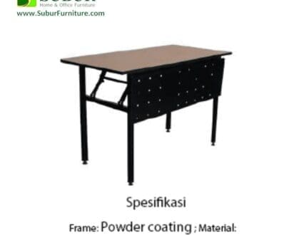 IBM - Folding Table Classic Series + Steel Modesty