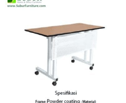 IBM - Folding Table Modern Series-II + Steel Modesty