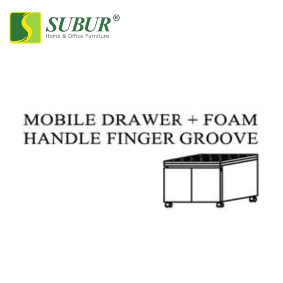 Mobile Drawer + Foam
