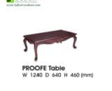 Proofe Table