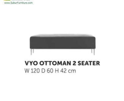 Sofa Kantor Donati type Vyo Ottoman 2 Seater