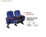 Kursi Auditorium Donati Tipe Galaxy 2 Seat Wooden