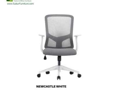 Kursi Kantor UNO tipe Newcastle White