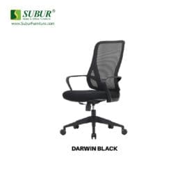 Kursi Kantor UNO tipe Darwin Black