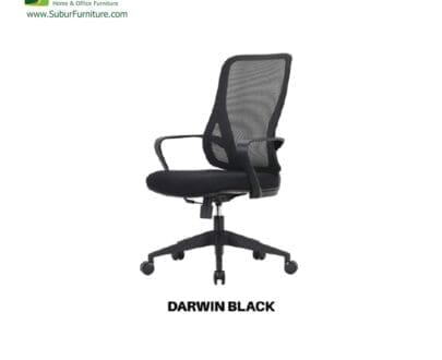 Kursi Kantor UNO tipe Darwin Black