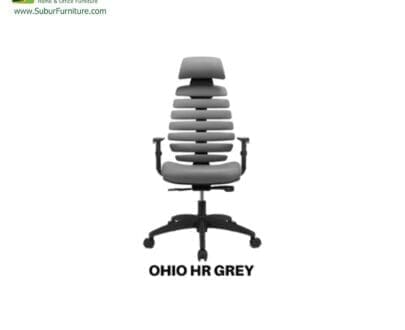 Kursi Kantor UNO tipe Ohio HR Grey
