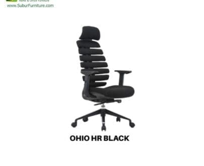 Kursi Kantor UNO tipe Ohio HR Black