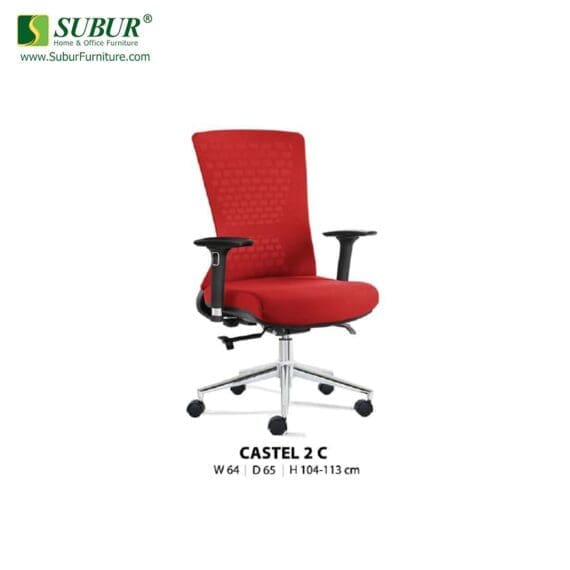 Kursi Kantor Donati tipe Castel 2 C