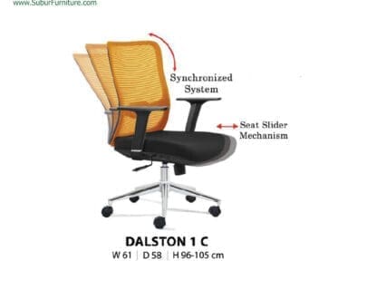 Kursi Kantor Donati tipe Dalston 1 C