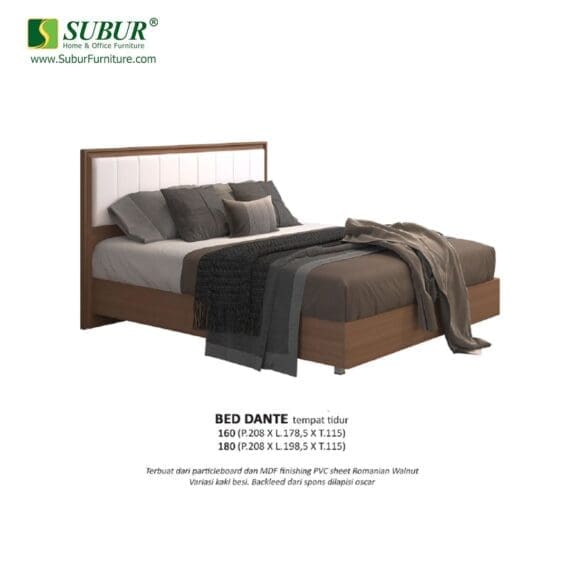 Ranjang Siantano tipe Bed Dante