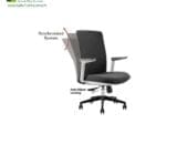 Kursi Kantor Donati tipe Vilgo 1 LW W