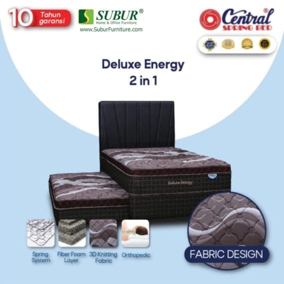 Springbed Central Deluxe Energy 2 in1 
