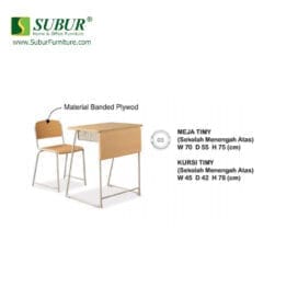 Meja Sekolah Indachi Tipe Timy SMA