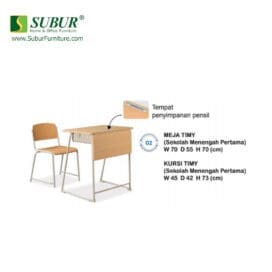 Meja Sekolah Indachi Tipe Timy SMP