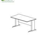 Meja Kantor Arkadia type NDM 8014