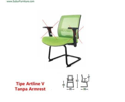 Kursi Hadap Savello tipe Artline V