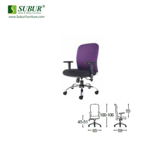 Kursi Kantor Savello tipe Neutron GT1P