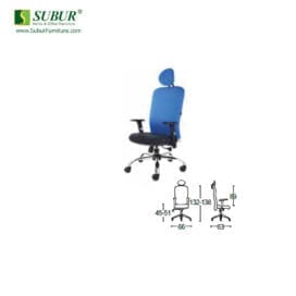 Kursi Kantor Savello tipe Neutron HT11P