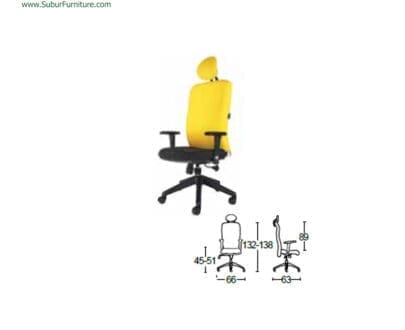 Kursi Kantor Savello tipe Neutron HT1