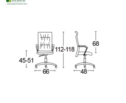 Kursi Kantor Savello tipe Reputic HC
