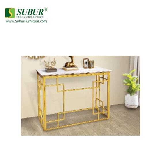 Meja Console Meta Gold tipe Beralus
