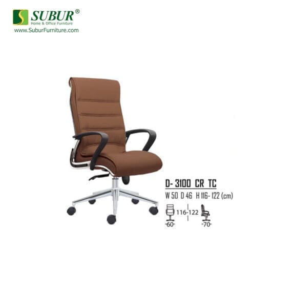 Kursi Kantor Indachi tipe D 3100 CR TC