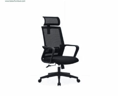 Kursi Kantor Ergosit tipe Beyond & Headrest Black