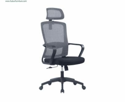 Kursi Kantor Ergosit tipe Aura & Headrest Black