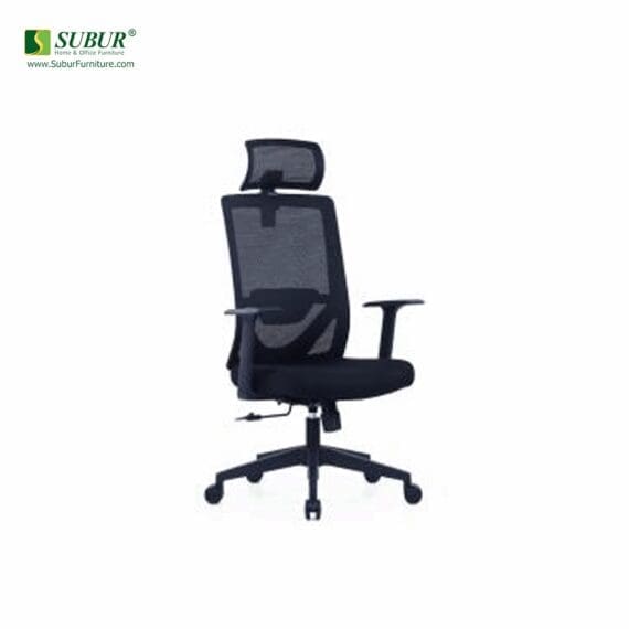 Ergosit tipe Victory UP & Headrest Black