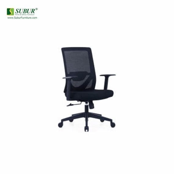 Kursi Kantor Ergosit tipe Victory Up Midback Black
