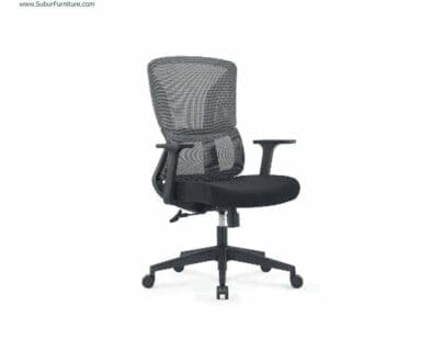 Kursi Kantor Ergosit tipe Hudie Midback Black