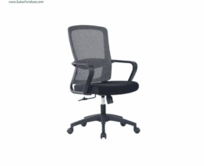 Kursi Kantor Ergosit tipe Aura Midback Black