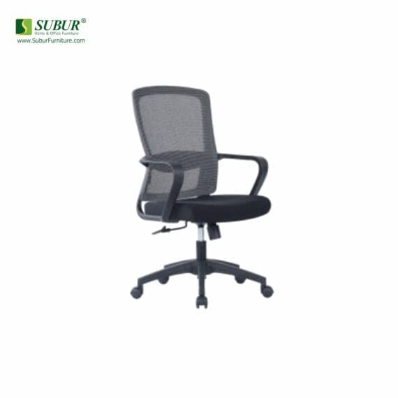 Kursi Kantor Ergosit tipe Aura Midback Black