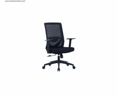 Kursi Kantor Ergosit tipe Victory Midback Black