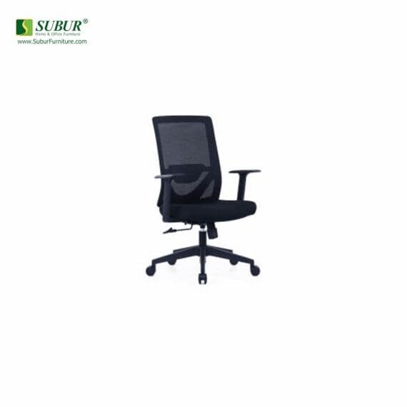 Kursi Kantor Ergosit tipe Victory Midback Black