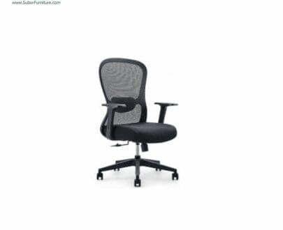 Kursi Kantor Ergosit tipe Neira Midback Black