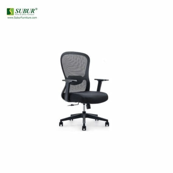 Kursi Kantor Ergosit tipe Neira Midback Black