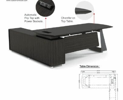Meja Kantor Donati tipe Rexa DR