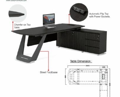 Meja Kantor Donati tipe Rexa MG
