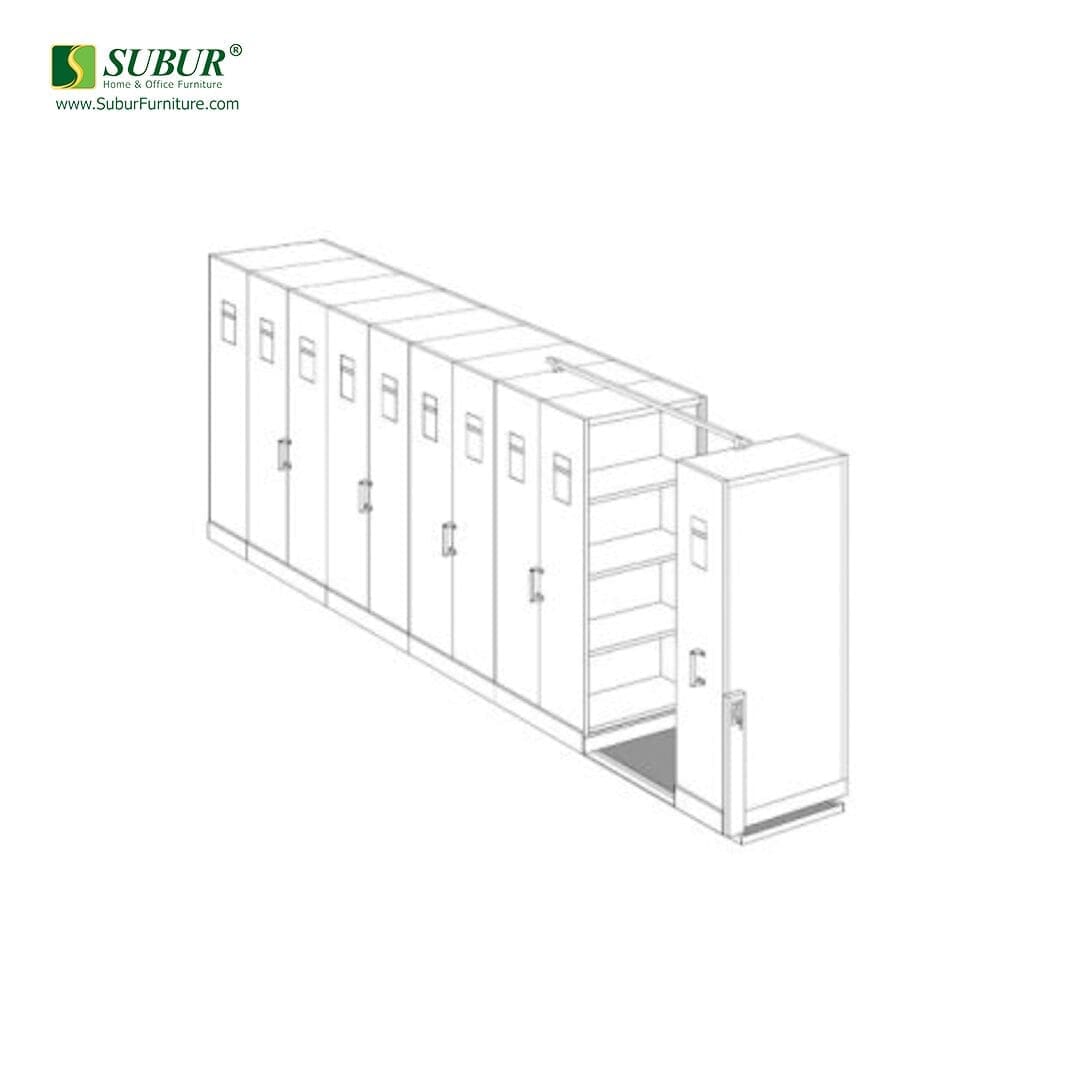 Mobile File Alba tipe MF 1018 (40 CPTS)