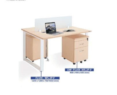 Meja + Laci Indachi DW Fluix - WS.2P.F