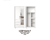 Lemari Pakaian Olympic tipe LCSP Karin